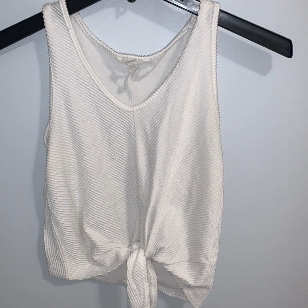 white top